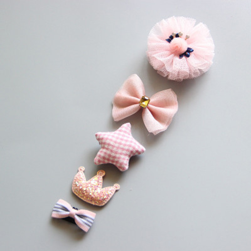 Toddler Hair Clips Set (5Pcs)